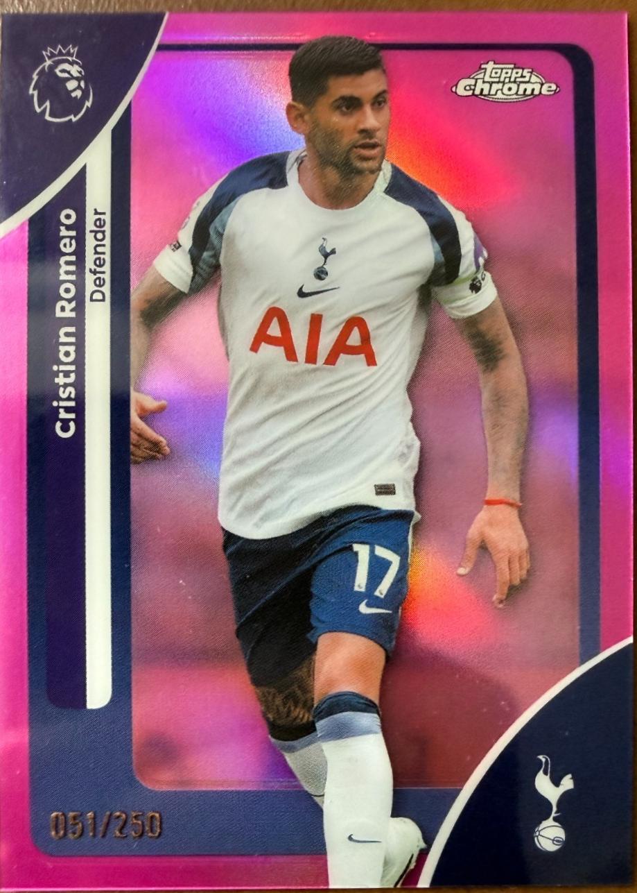 Cristian Romero [Pink Refractor] #171