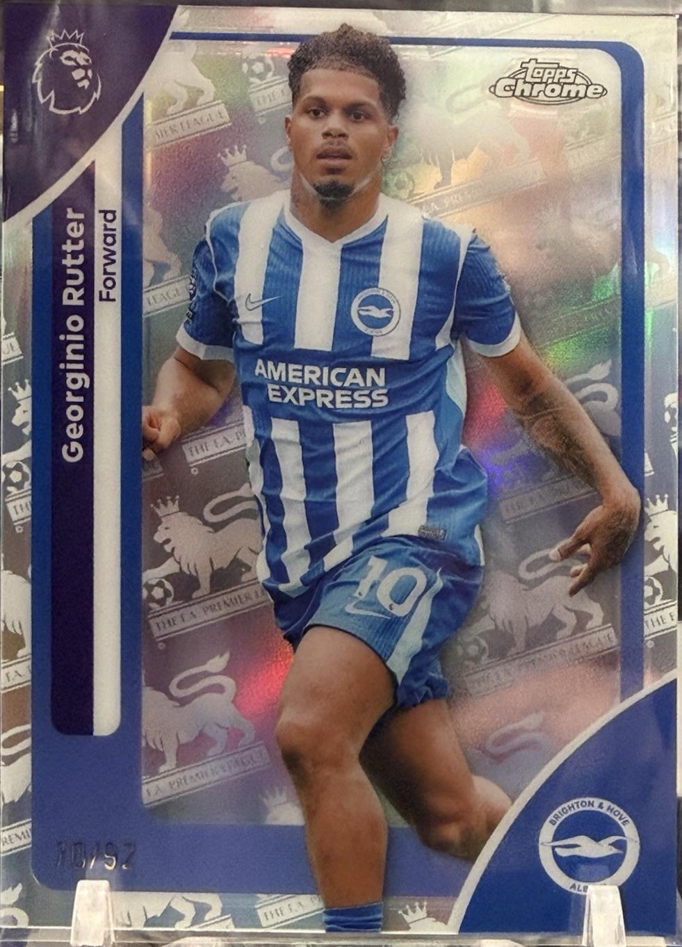 Georginio Rutter [Premier League Retrofractor] #48