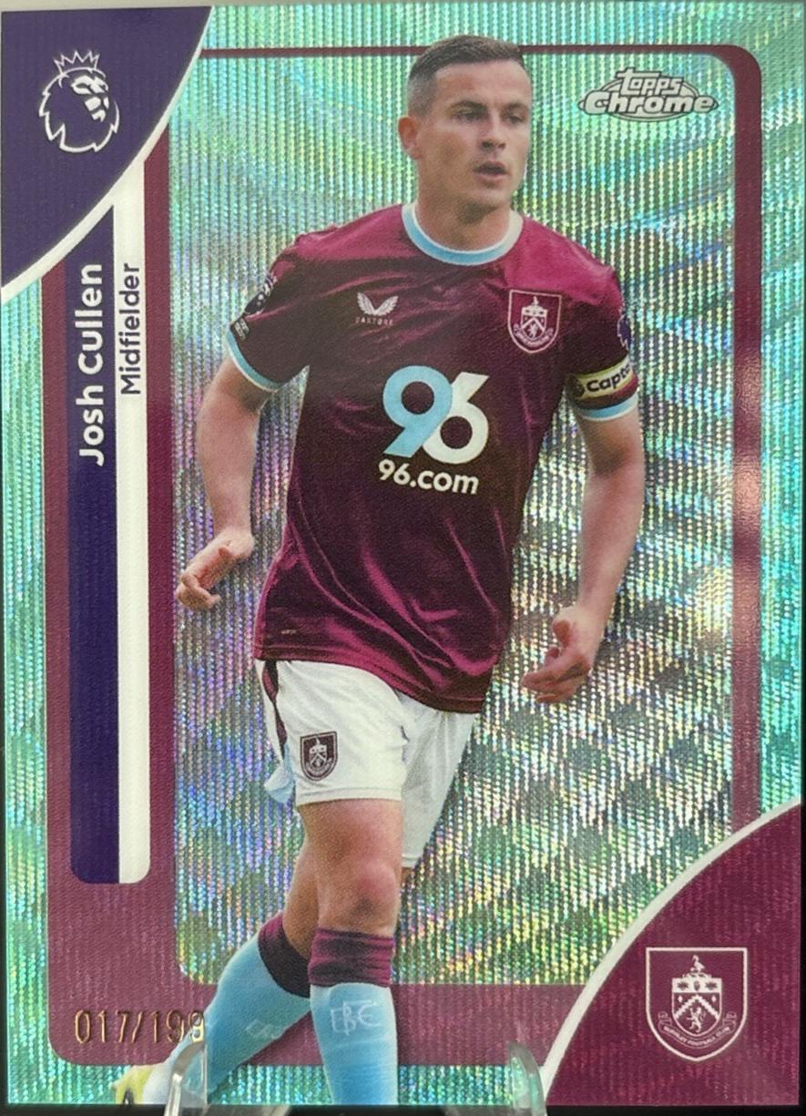 Josh Cullen [Aqua Wave Refractor] #56