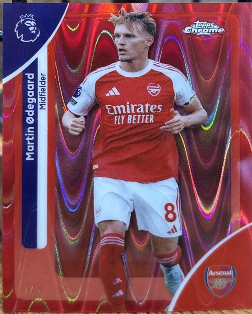 Martin Odegaard [Red RayWave Refractor] #12