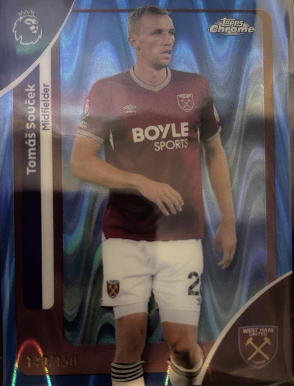 Tomas Soucek [Blue Refractor] #188