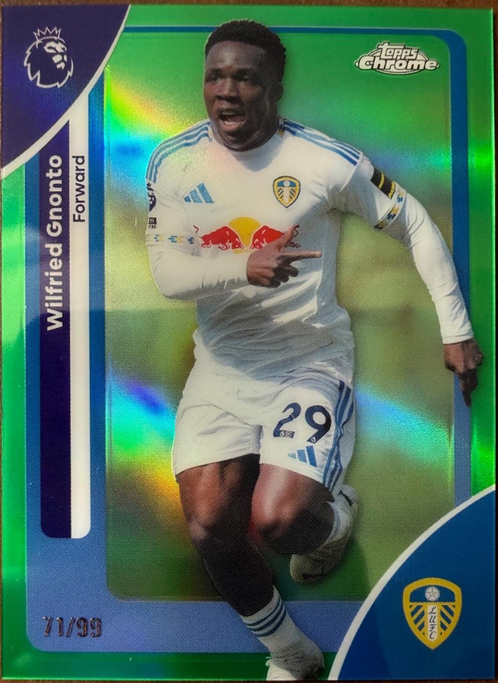 Wilfried Gnonto [Green Refractor] #106