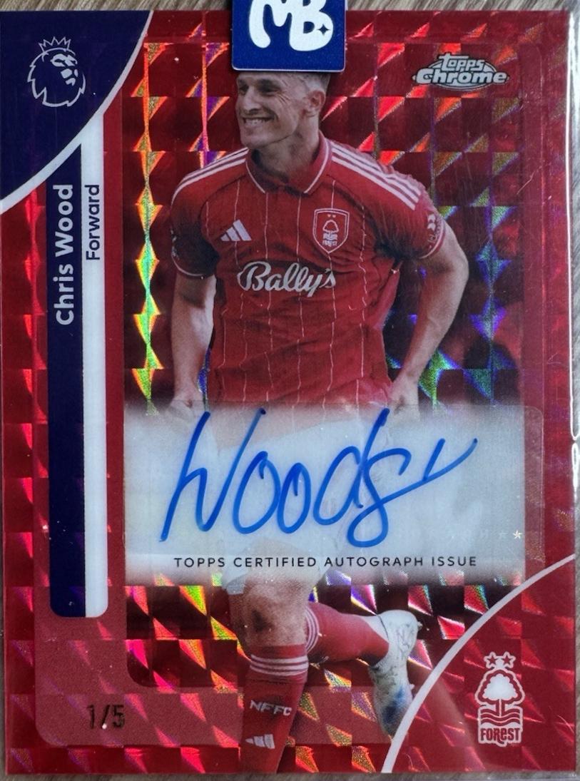 Chris Wood [Red Refractor] #CA-CW