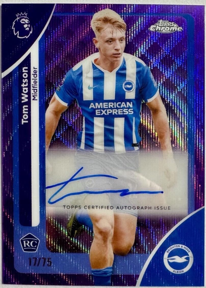 Tom Watson [Purple Wave Refractor] #CA-TW