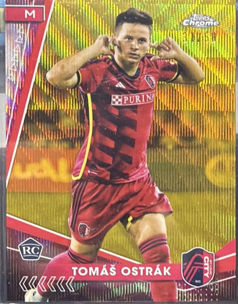 Tomas Ostrak [Gold Wave Refractor] #136