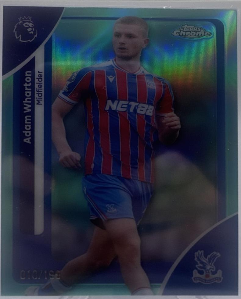 Adam Wharton [Aqua Wave Refractor] #77