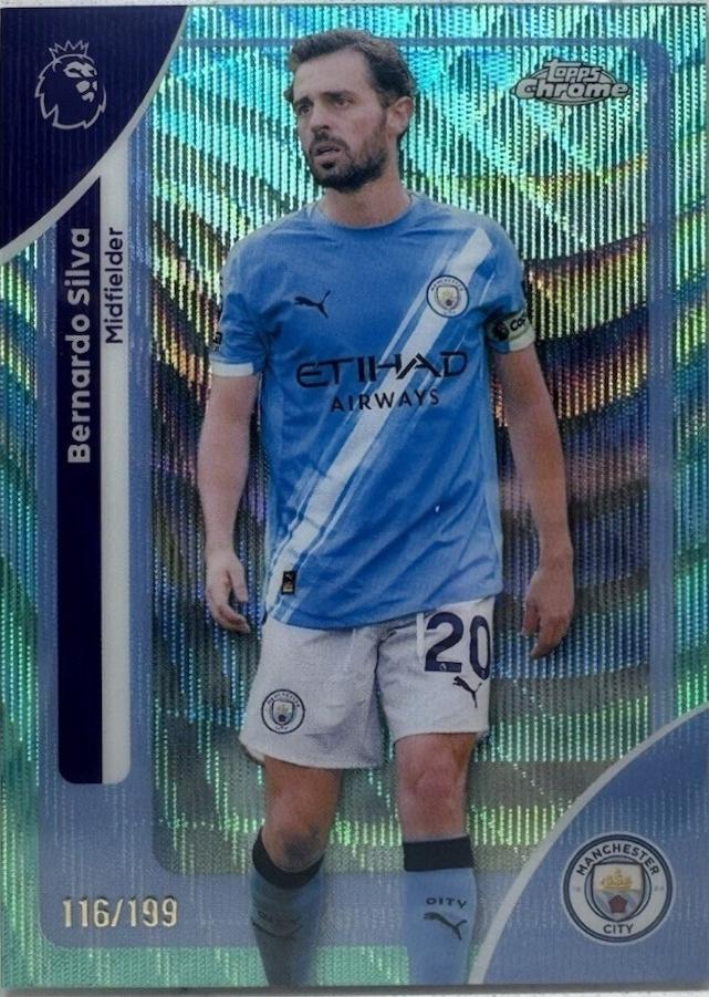 Bernardo Silva [Aqua Refractor] #123