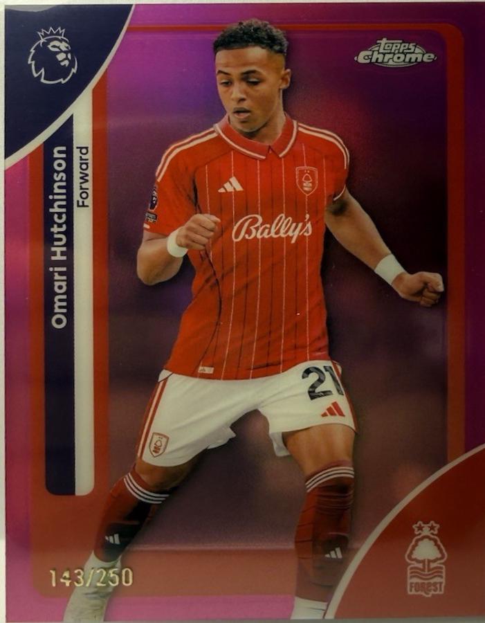 Omari Hutchinson [Pink Refractor] #160