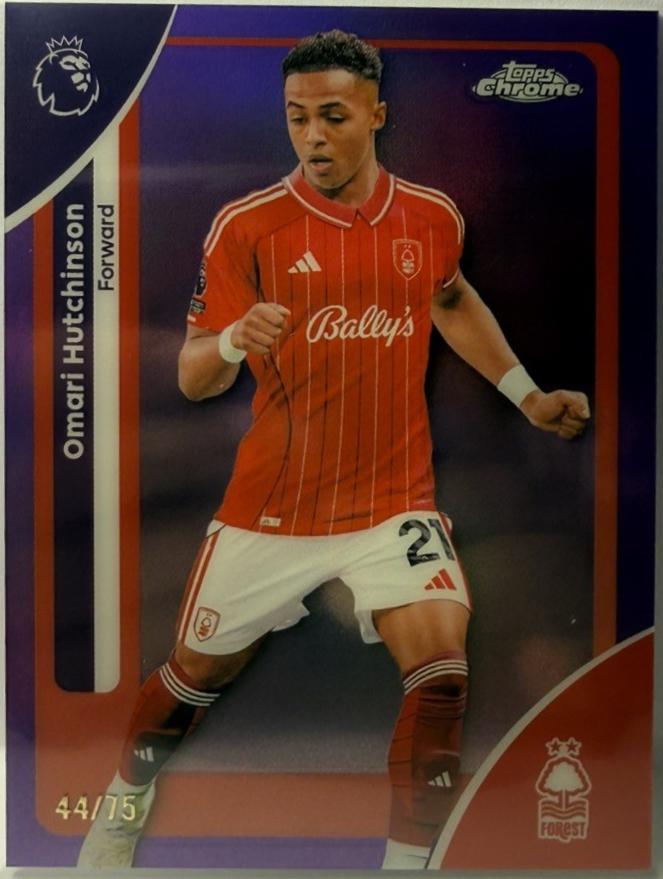 Omari Hutchinson [Purple Refractor] #160