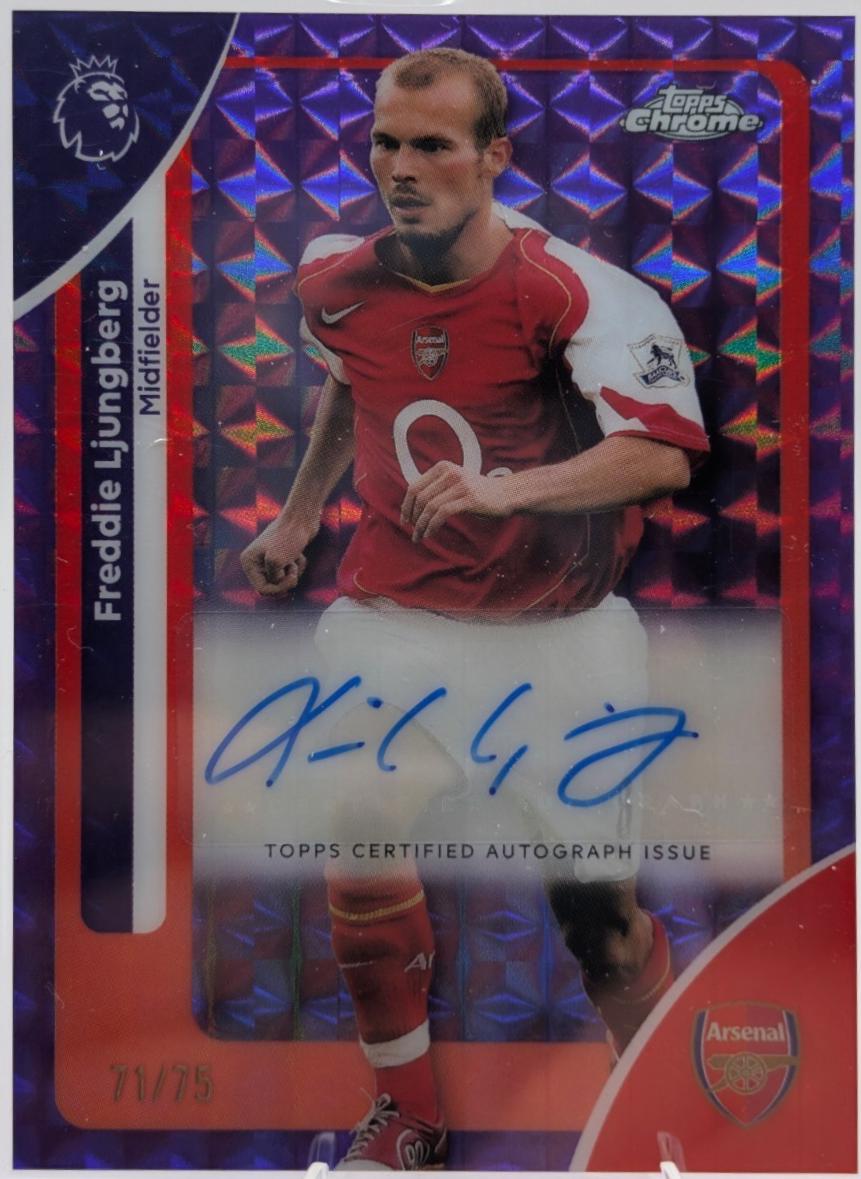 Freddie Ljungberg [Purple Wave Refractor] #CA-LJ