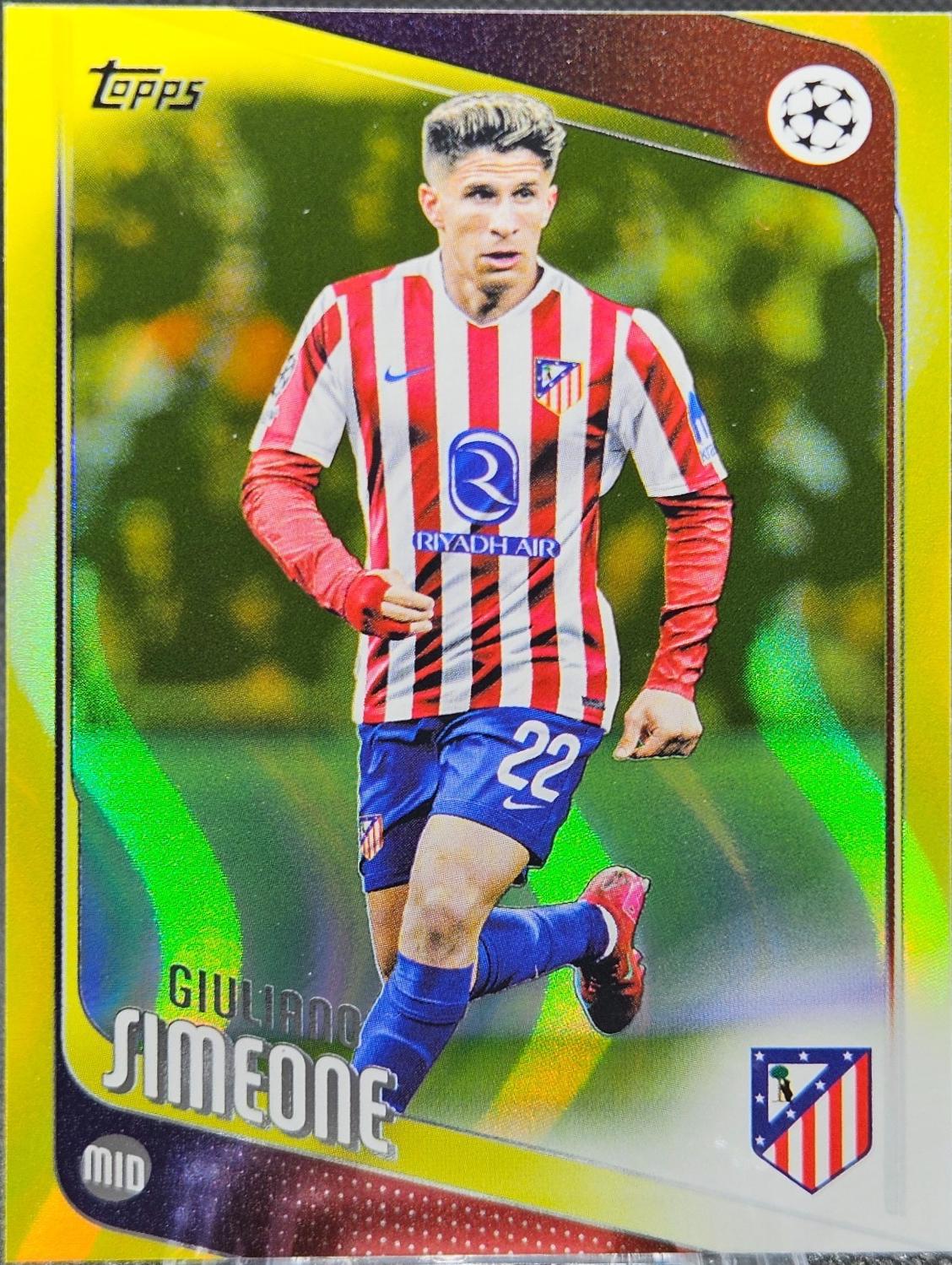 Giuliano Simeone [Neon Yellow Flowfractor] #100