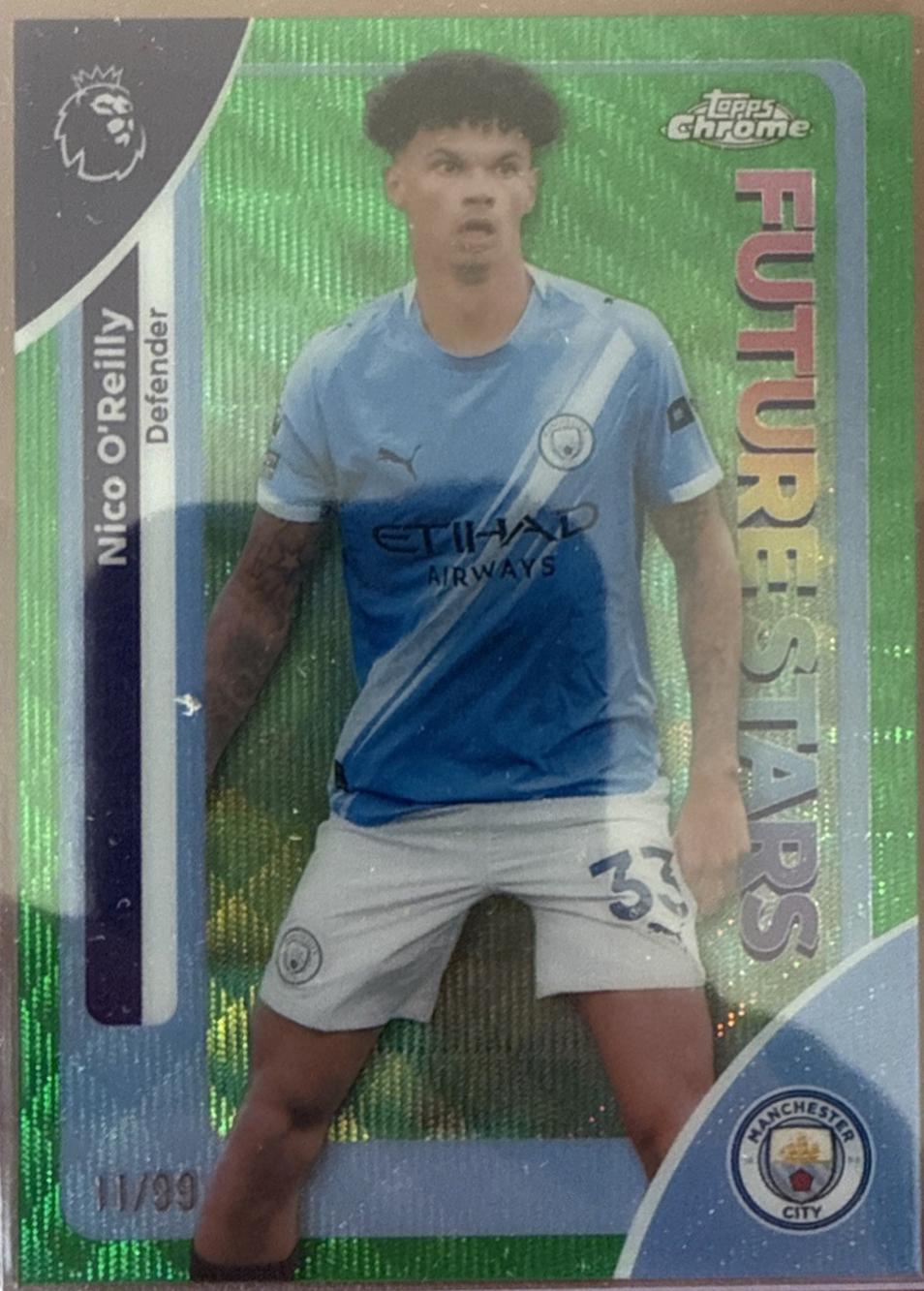 Nico O'Reilly [Green Wave Refractor] #130