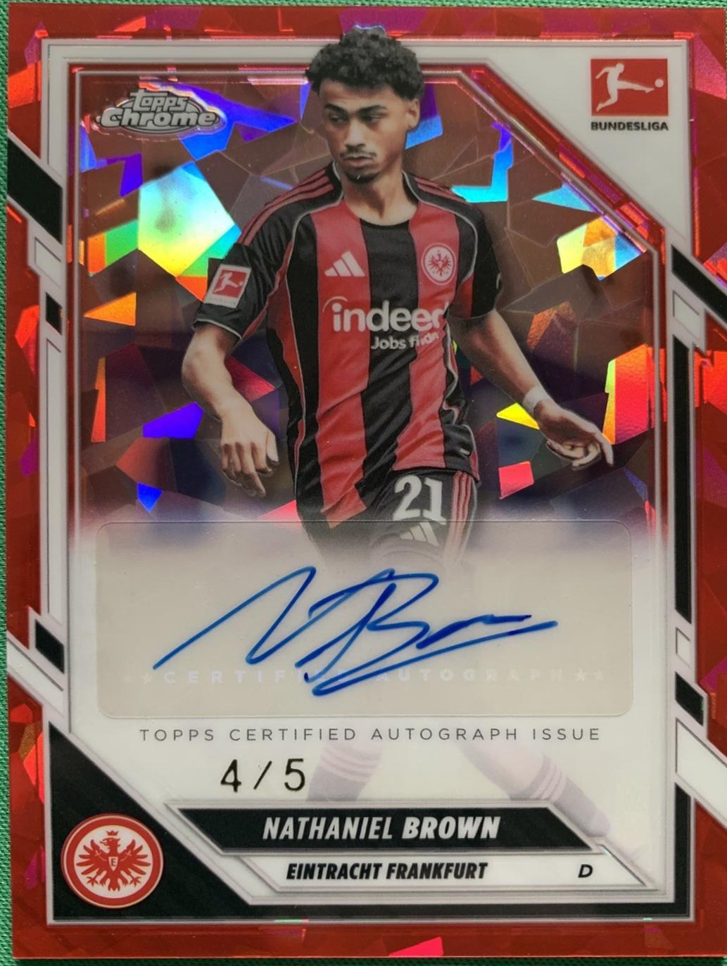 Nathaniel Brown [Red] #BA-NB