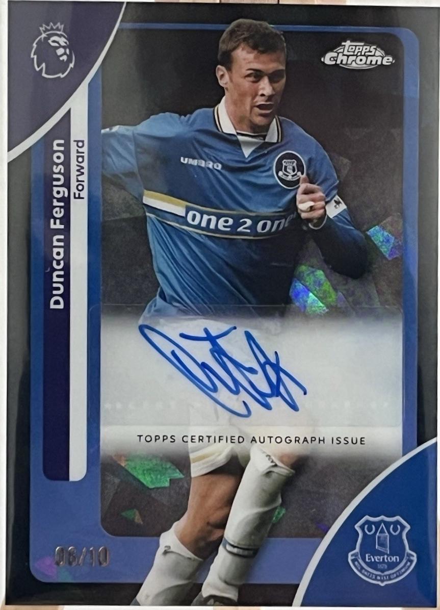 Duncan Ferguson [Black Refractor] #CA-DF
