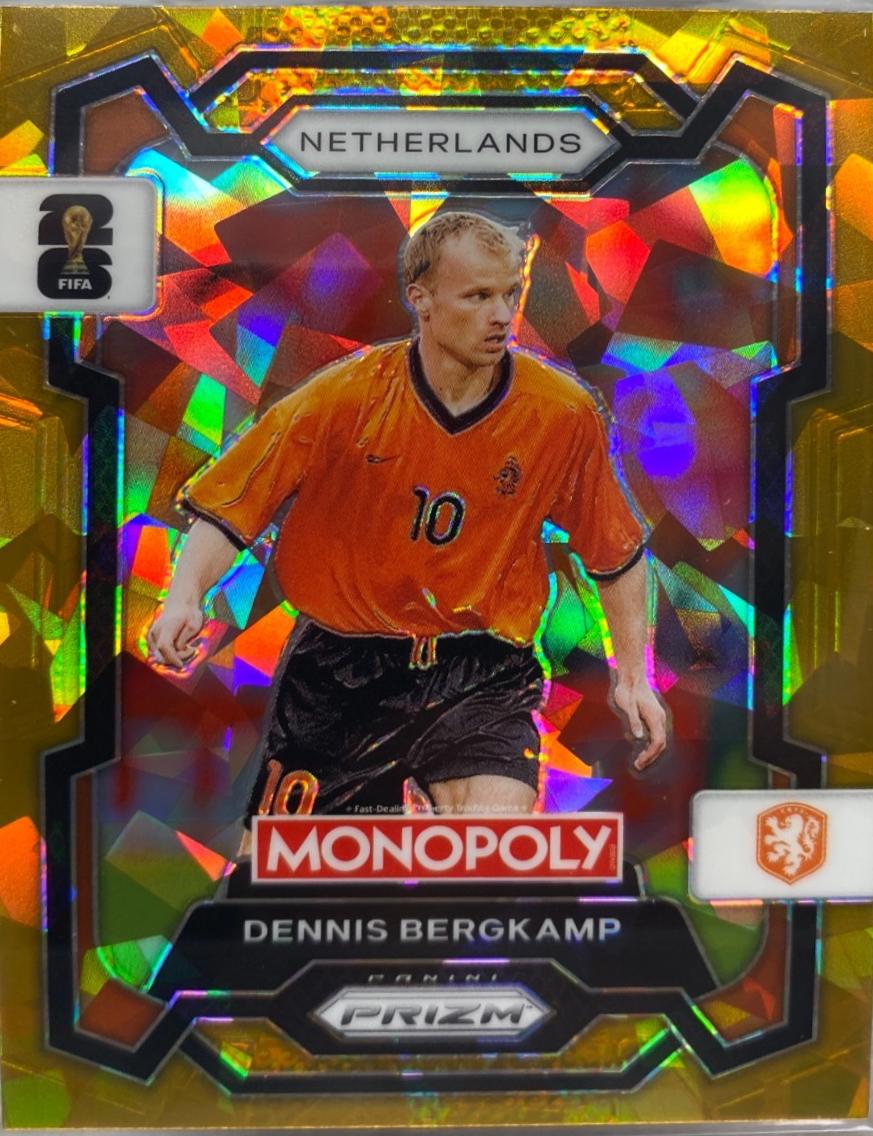 Dennis Bergkamp [Gold Cracked Ice] #74