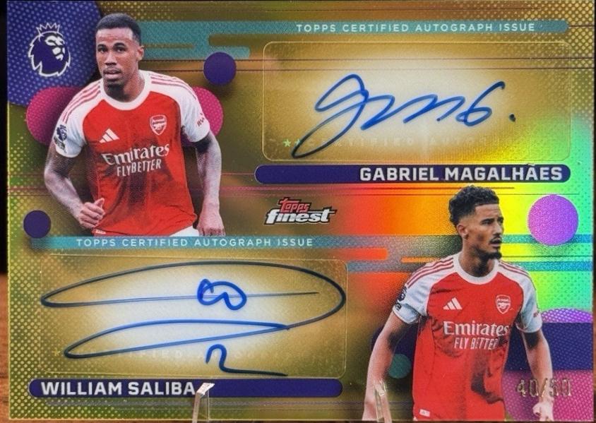 William Saliba [Purple Autograph]
