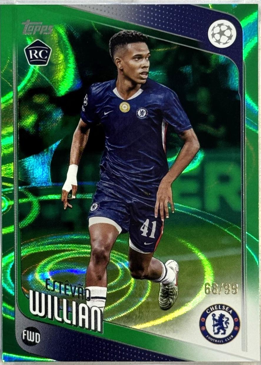 Estevao Willian [Green Foil] #66