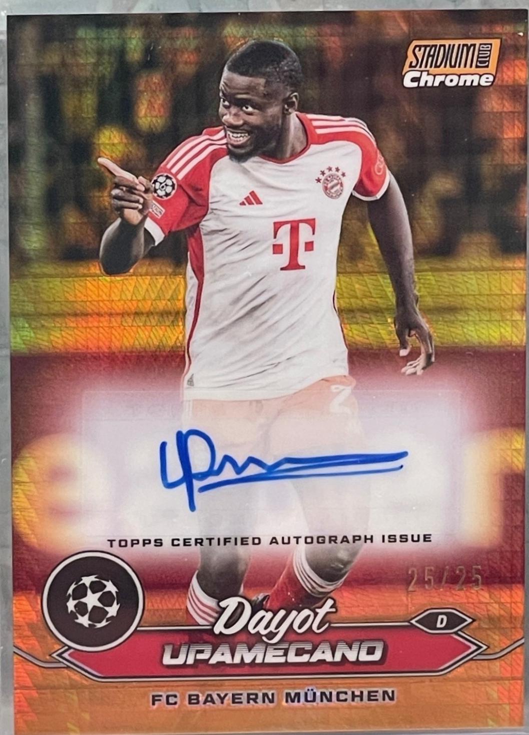 Dayot Upamecano [Orange Prism Refractor] #CA-DU