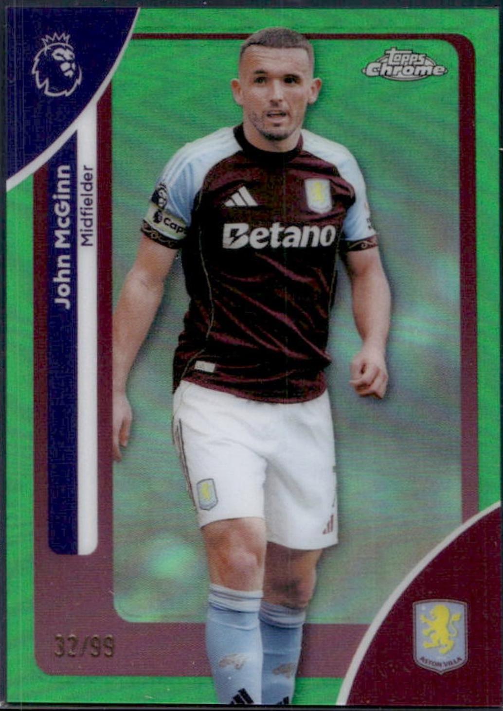John McGinn [Green Refractor] #26