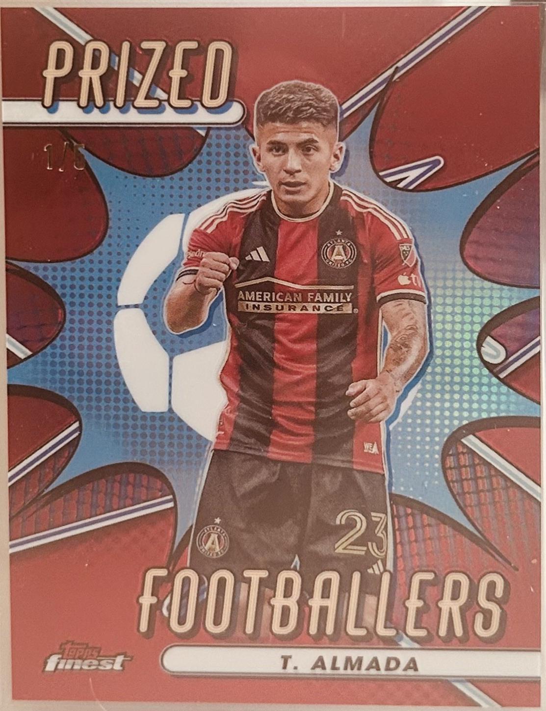 Thiago Almada [Red Refractor] #A-TA
