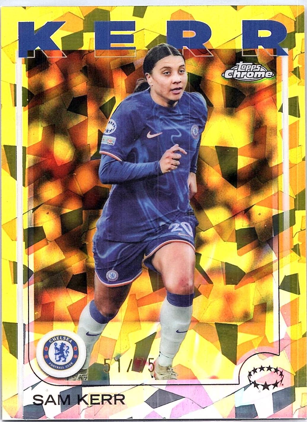 Sam Kerr [Purple Refractor] #43