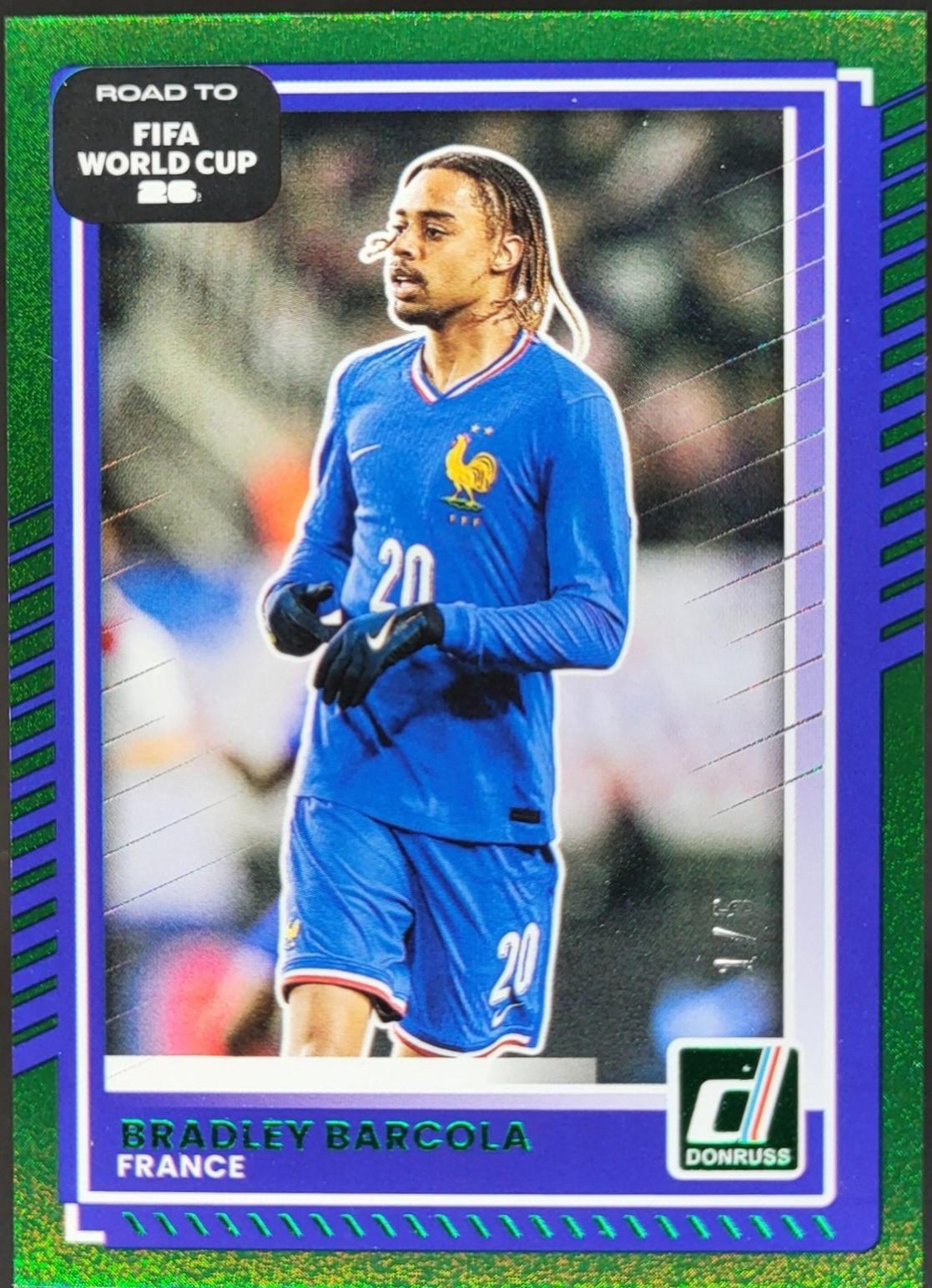 Bradley Barcola [Green] #135