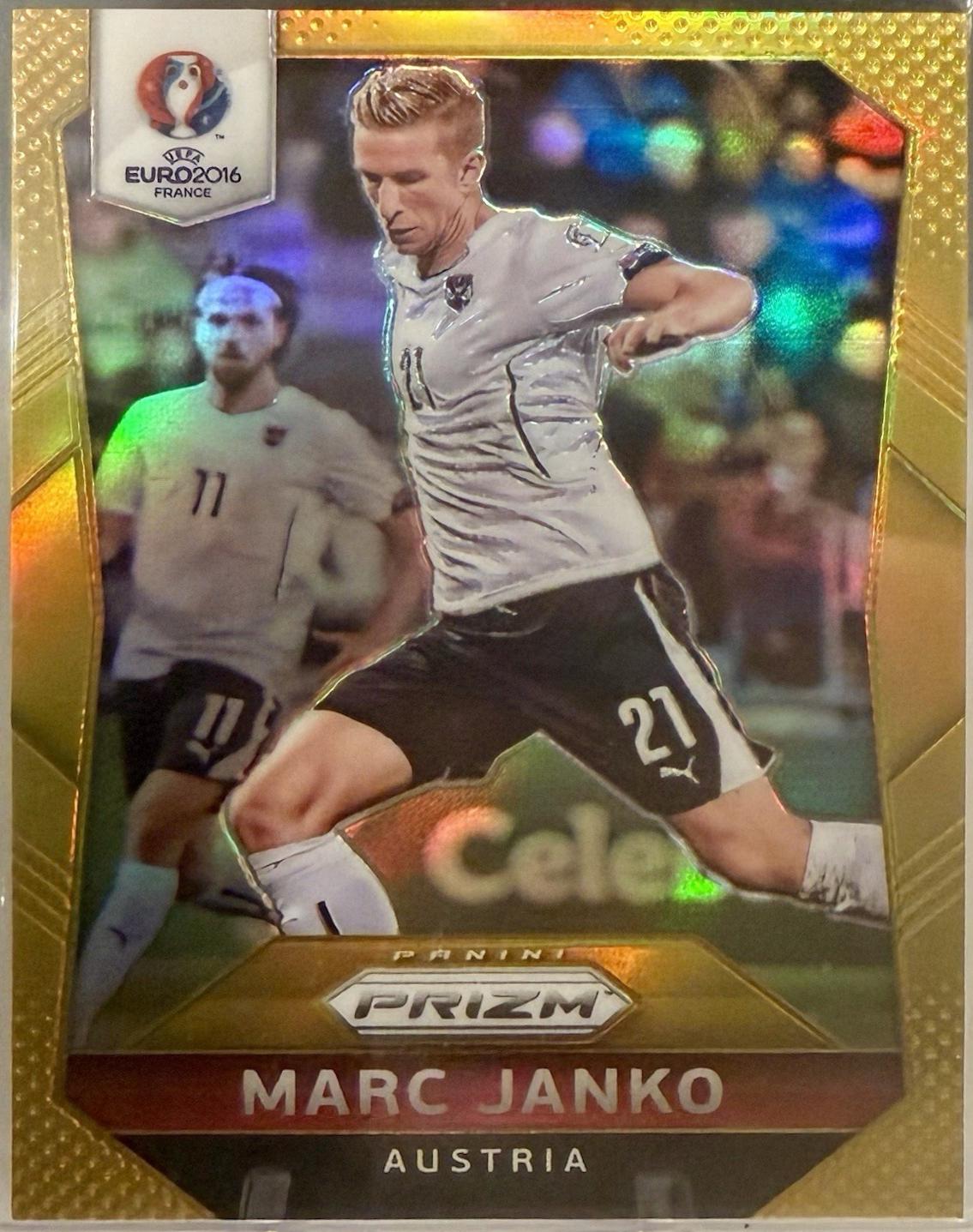 Marc Janko [Gold Prizm] #77