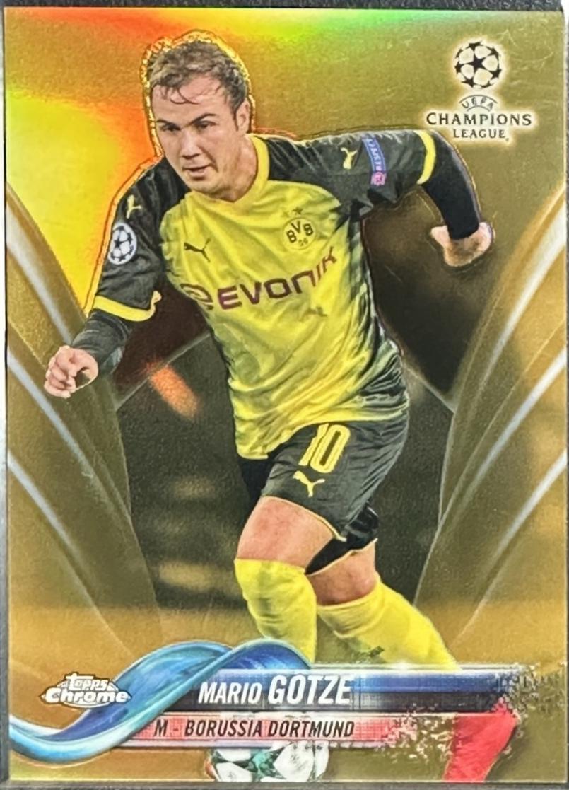 Mario Götze [Gold Refractor] #67