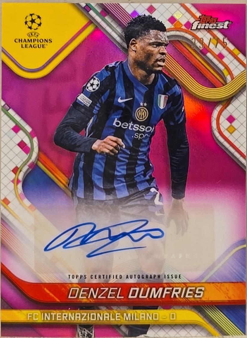 Denzel Dumfries [Magenta Refractor] #BA-DZ