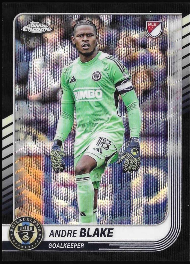 Andre Blake [Black Wave Refractor] #154