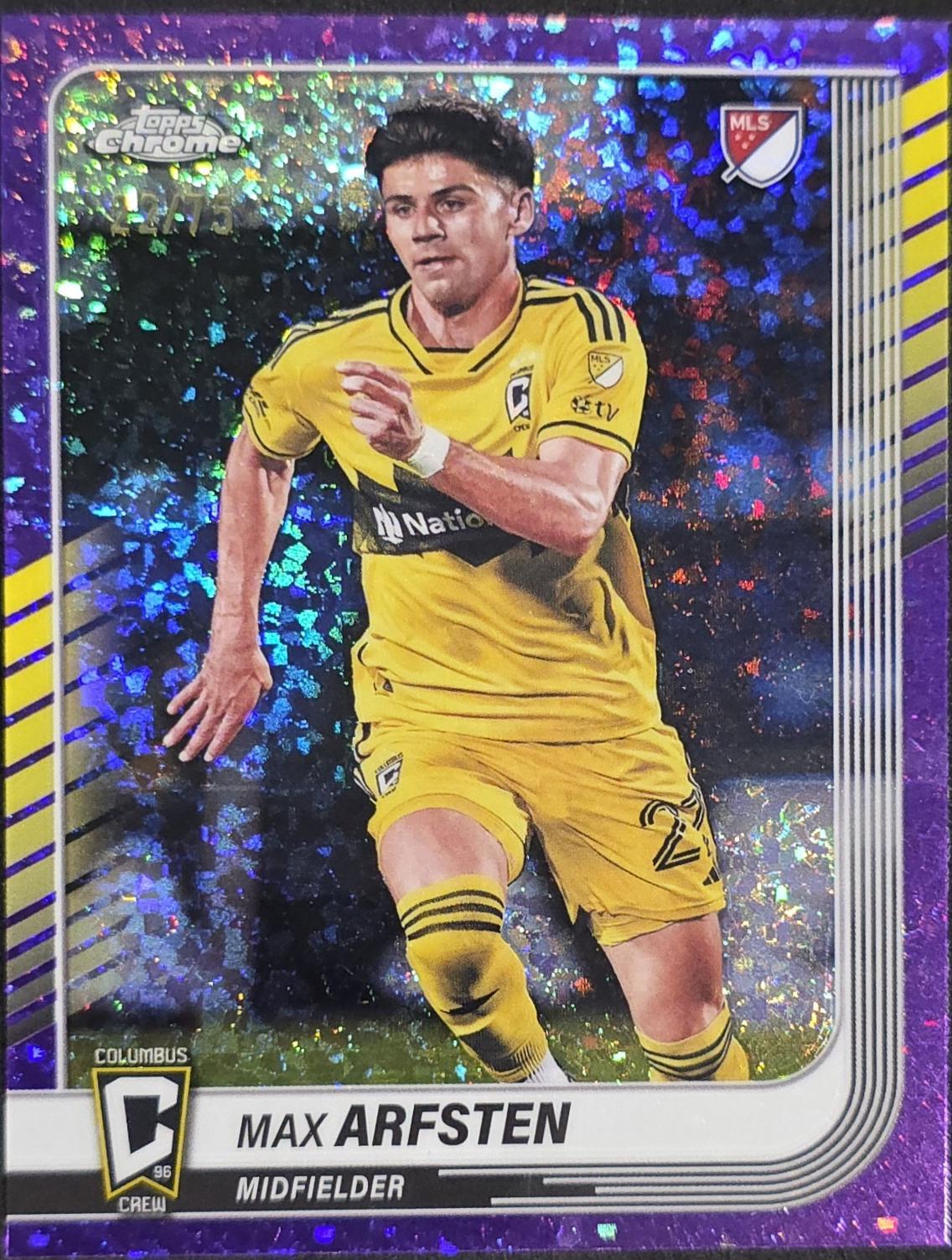 Max Arfsten [Purple Mini-Diamonds Refractor] #147