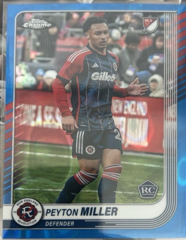 Peyton Miller [Blue Lava Refractor] #15
