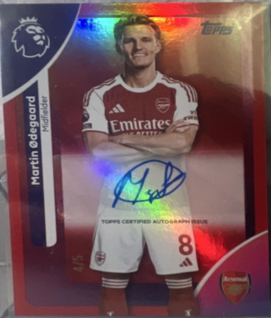 Martin Odegaard [Red Sparkle] #AC-MOD