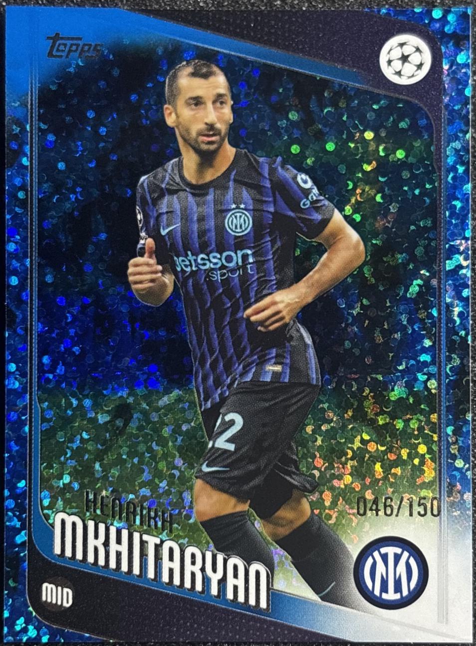 Henrikh Mkhitaryan [Blue Foil] #57