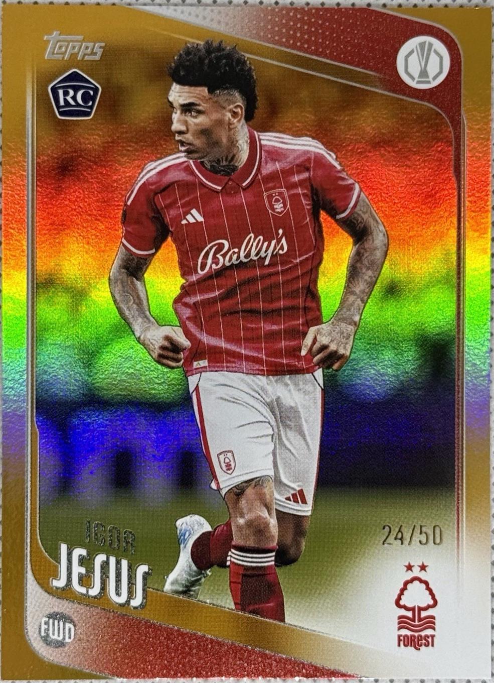 Igor Jesus [Gold Foil] #161
