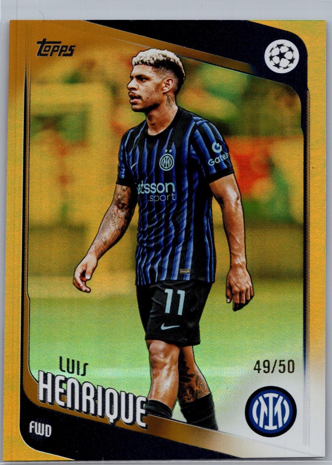 Luis Henrique [Gold Foil] #131