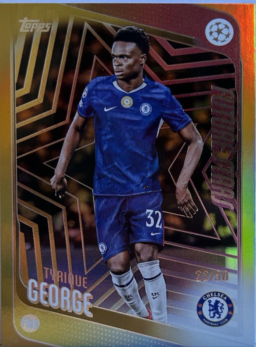 Tyrique George [Gold Foil] #58