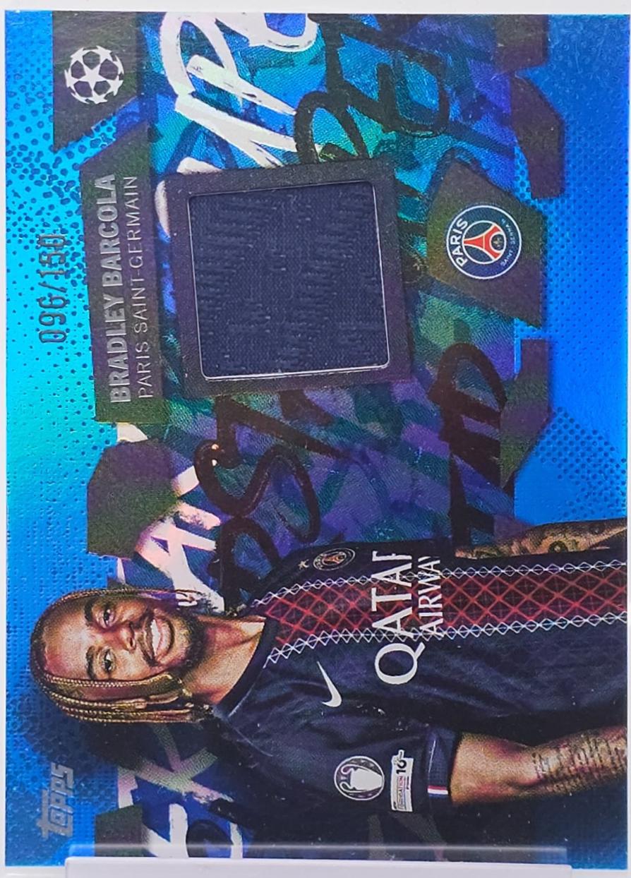 Bradley Barcola [Blue] #TSR-BB