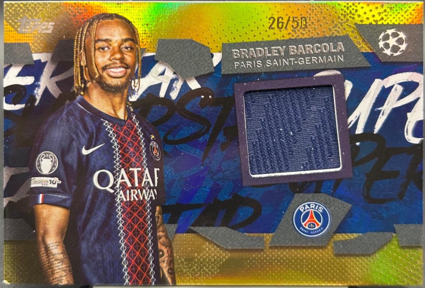 Bradley Barcola [Gold] #TSR-BB