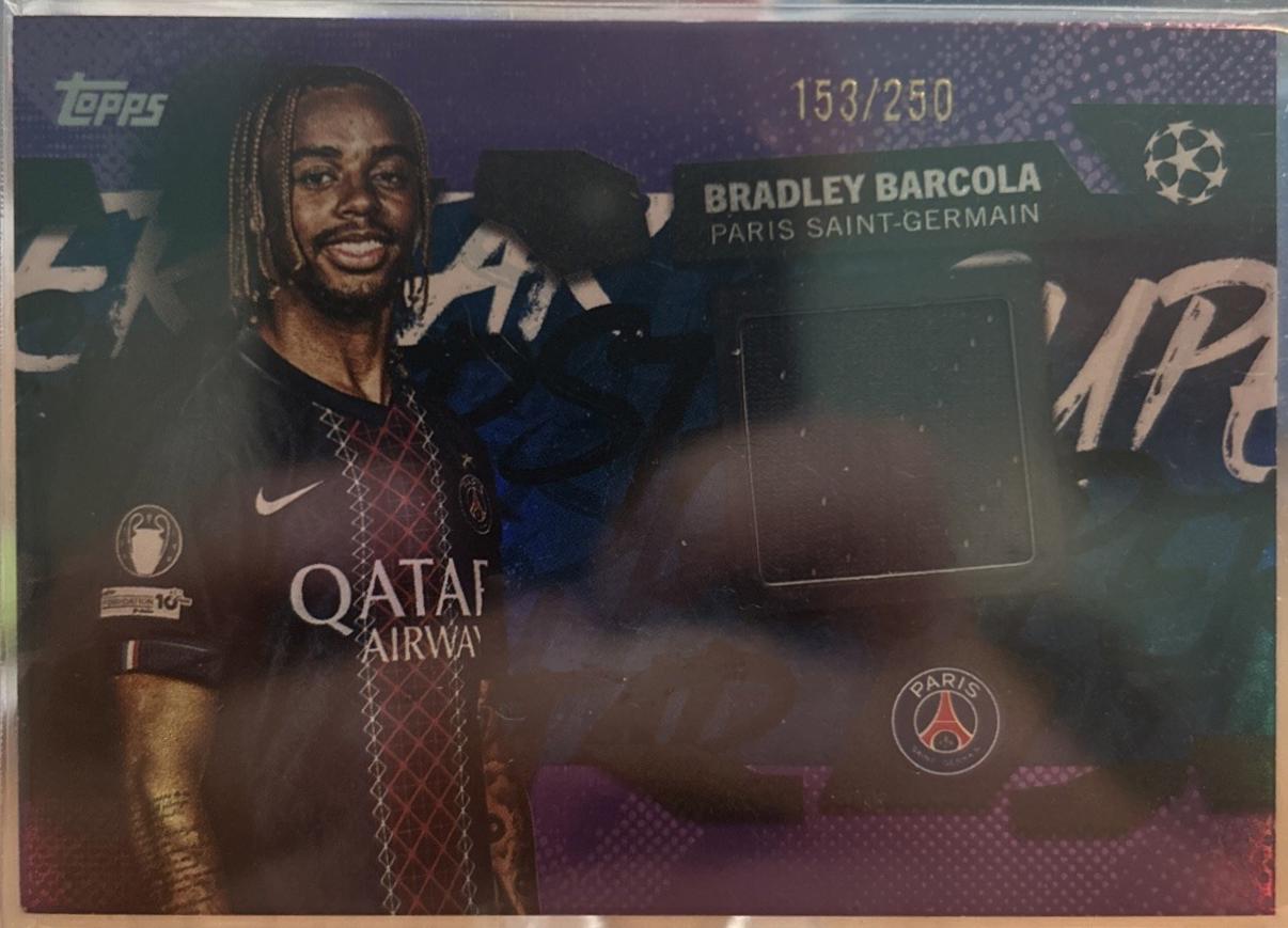 Bradley Barcola [Purple] #TSR-BB