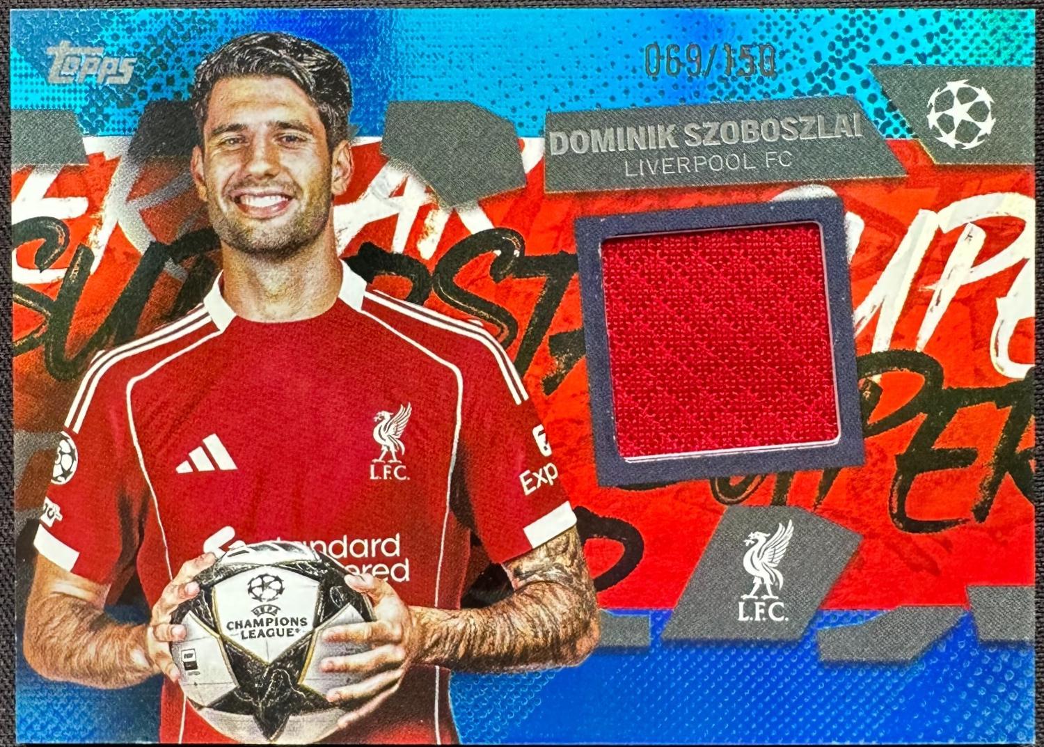 Dominik Szoboszlai [Blue] #TSR-DS