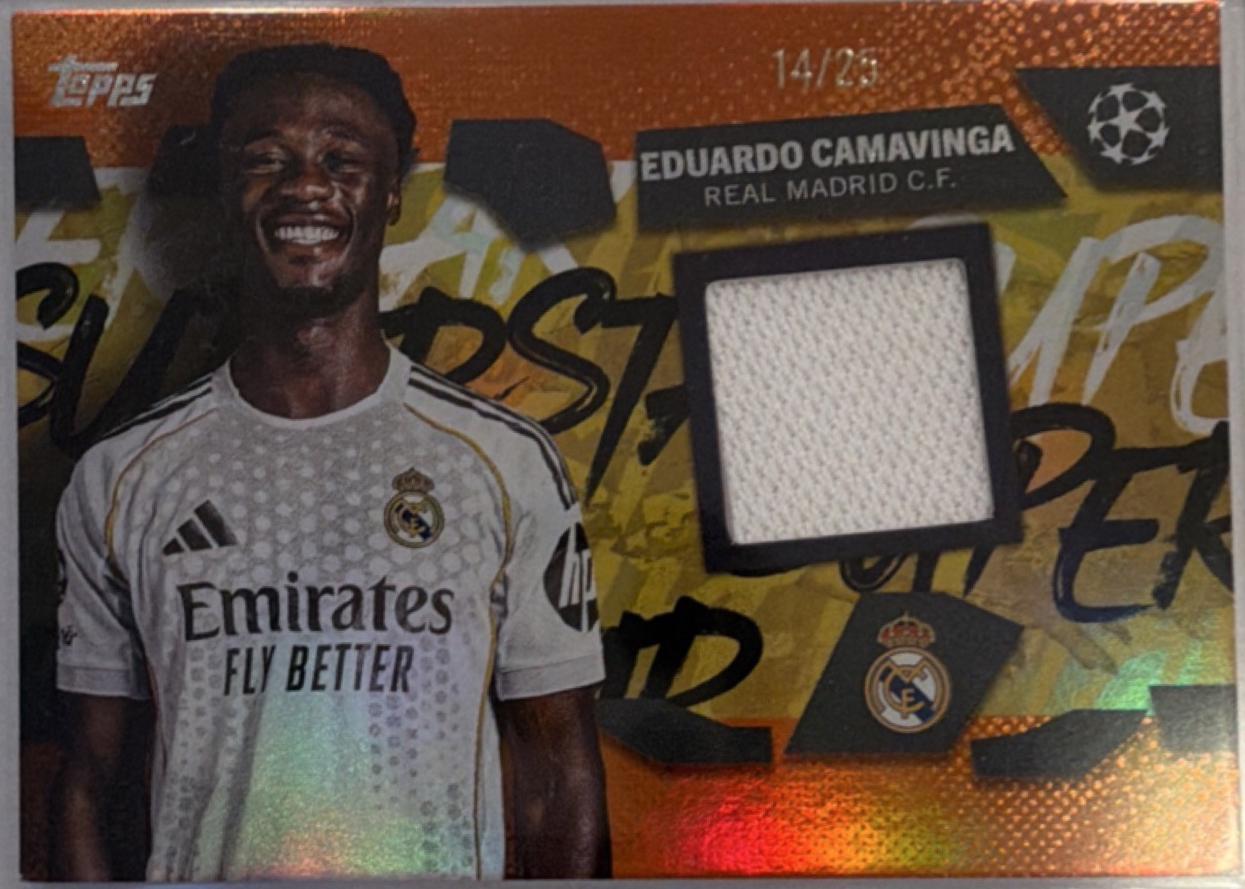 Eduardo Camavinga [Orange] #TSR-EC
