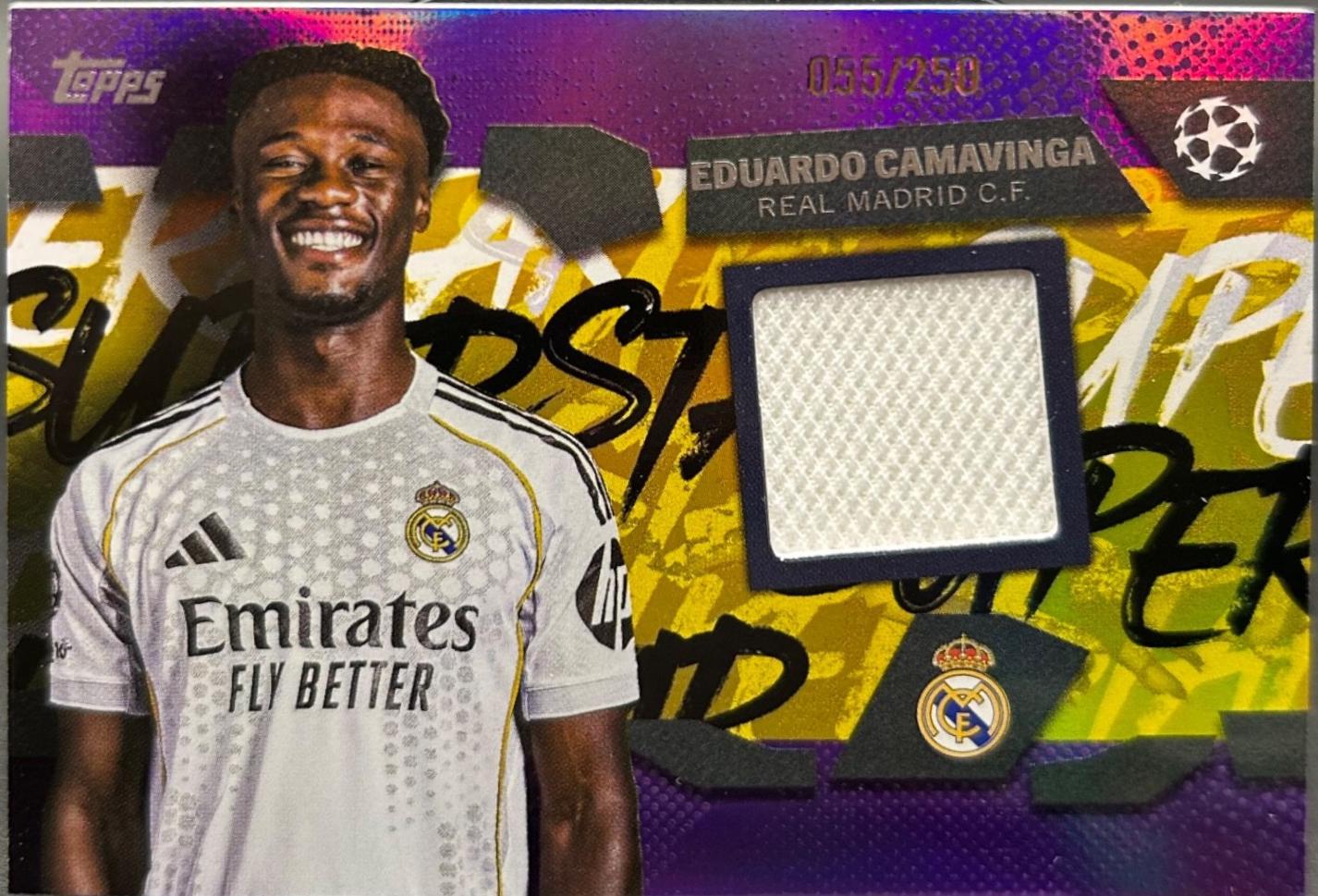 Eduardo Camavinga [Purple] #TSR-EC