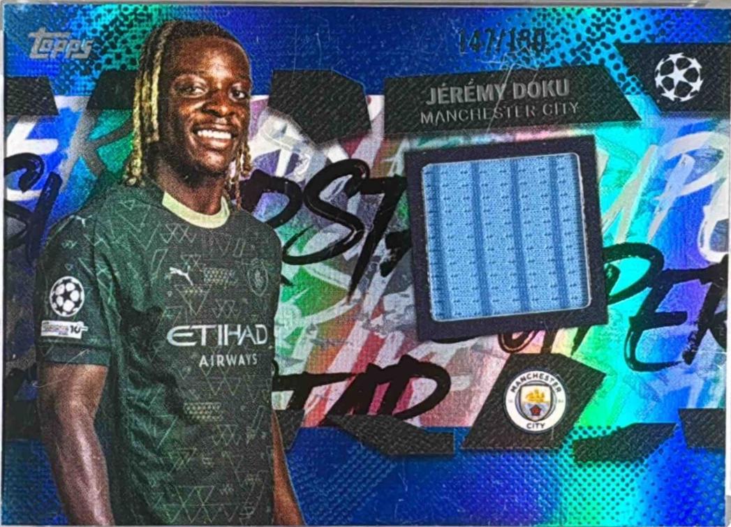 Jeremy Doku [Blue] #TSR-JD