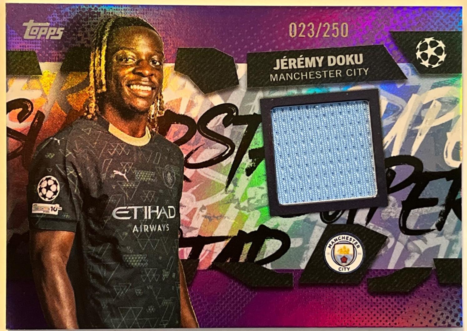 Jeremy Doku [Purple] #TSR-JD