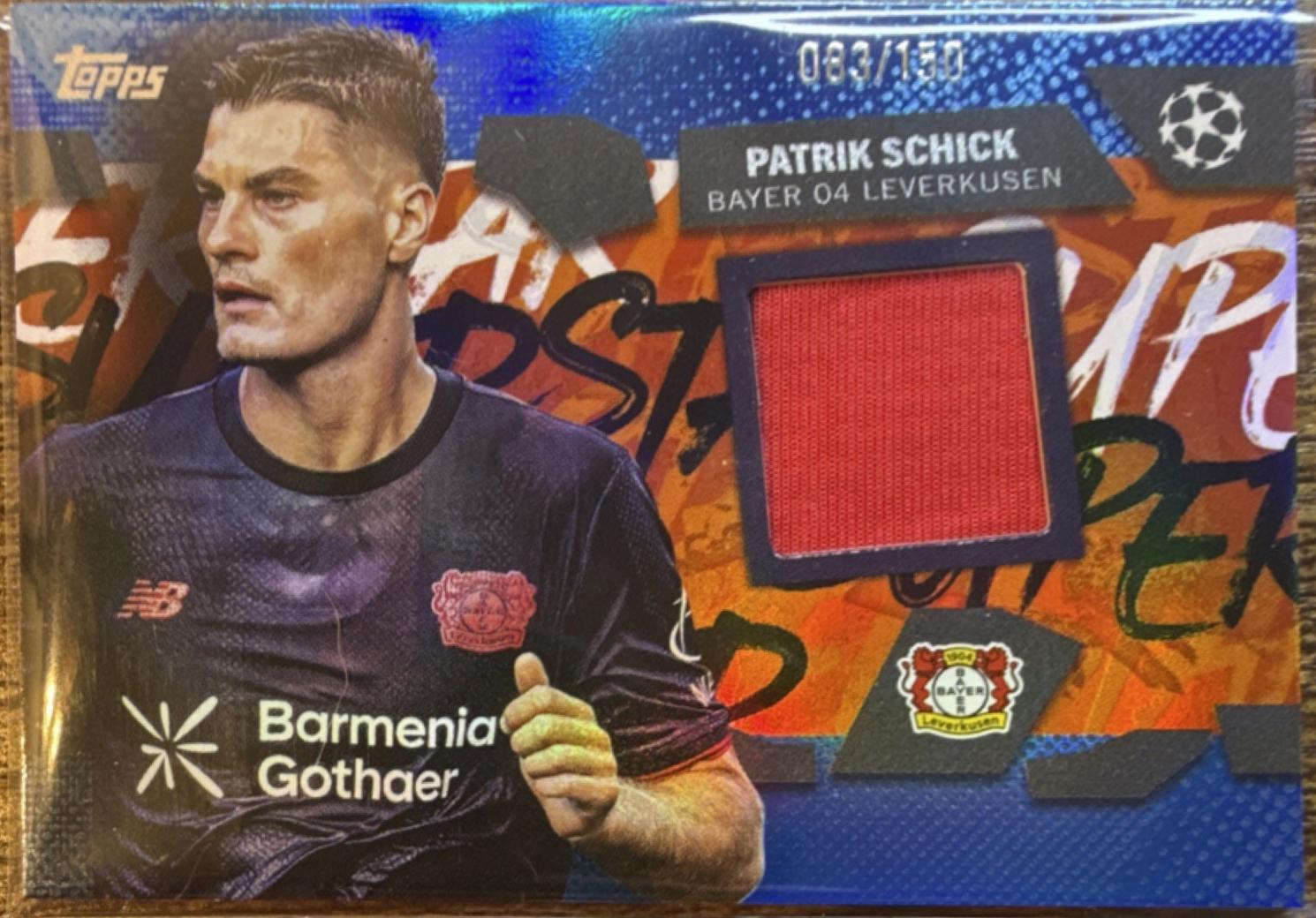 Patrik Schick [Blue] #TSR-PS