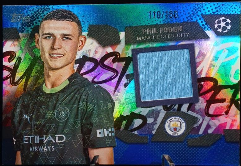 Phil Foden [Blue] #TSR-PF