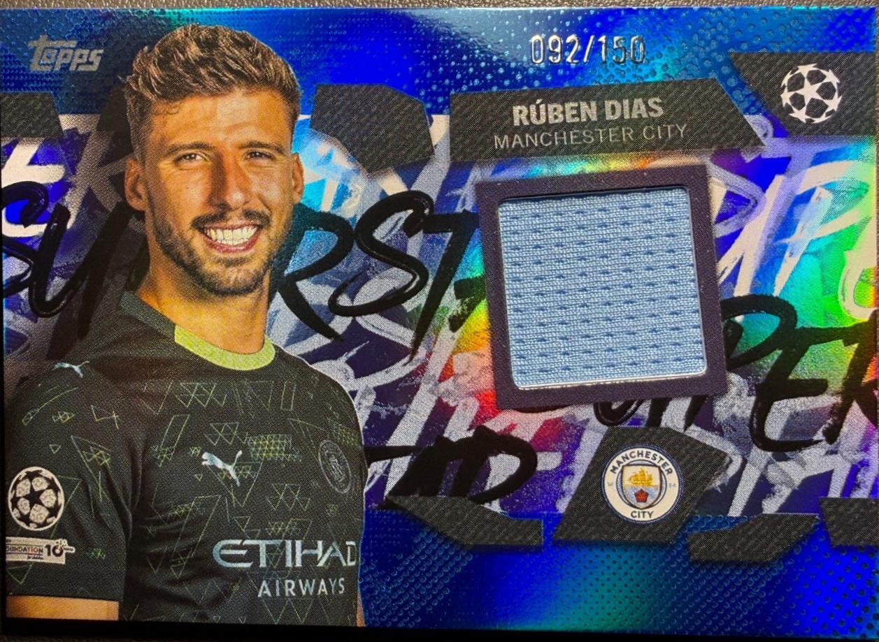 Ruben Dias [Blue] #TSR-RD