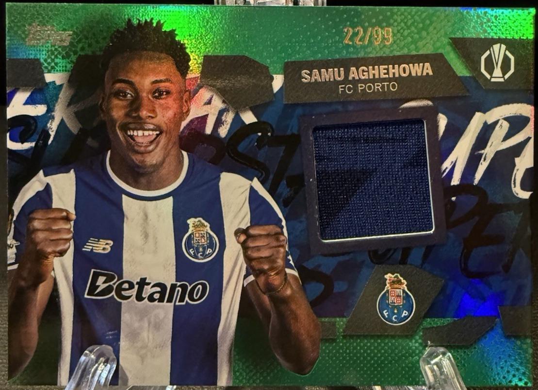 Samu Aghehowa [Green] #TSR-SA