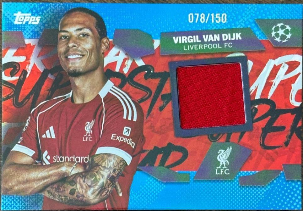 Virgil van Dijk [Blue] #TSR-VVD